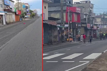 පාර පුරා ගිය ගල්කුඩු නිසා යතුරුපැදි 4ක් අනතුරට