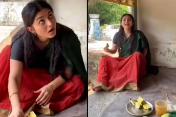 டிராகன் பட நடிகையா இது? அச்சு அசல் கிராமத்து பெண்ணாகவே மாறி என்ன செய்கிறார் பாருங்க