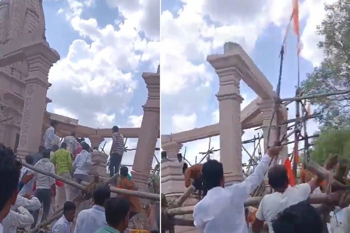 அனுமன் கோவில் மேற்கூரை இடிந்த விபத்தில் 5 பேர் உயிரிழப்பு | 5 Dies Hanuman Temple Roof Collapse In Maharashtra அனுமன் கோவில் மேற்கூரை இடிந்த விபத்தில் 5 பேர் உயிரிழப்பு | 5 Dies Hanuman Temple Roof Collapse In Maharashtra