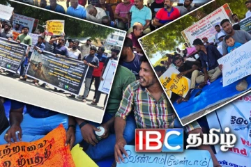 மன்னாரில் 27 ஆவது நாளாகவும் போராட்டம்: ஆதரவாக குவித்த பெருந்திரள் மக்கள்