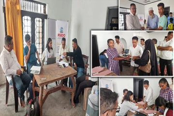 யுத்தத்தினால் இடம்பெயர்ந்த முஸ்லிம் அகதிகளுக்கு நிவாரணம் வழங்கி வைத்த மெசிடோ நிறுவனம்