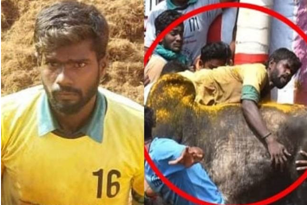 2023 ஜல்லிக்கட்டால் உயிரிழந்த மாடு பிடி வீரன்..! கதறி அழும் தாய் (படங்கள்) | 2023 Palamedu Jallikattu Bull Tamer Die Tamil Nadu
