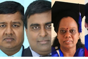 யாழ்.பல்கலைகழக இணைநிலை பேராசிரியர்கள் இருவர் உட்பட 4 பேருக்கு  பதவி உயர்வு