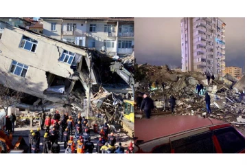 துருக்கி, சிரியாவில் பயங்கர நிலநடுக்கம் - உயிரிழந்தோர் எண்ணிக்கை 360 ஆக உயர்வு...!