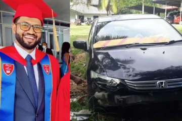 தனது பிள்ளைக்காக ஆசையாக சென்ற இளம் தந்தை பரிதாபமாக மரணம்