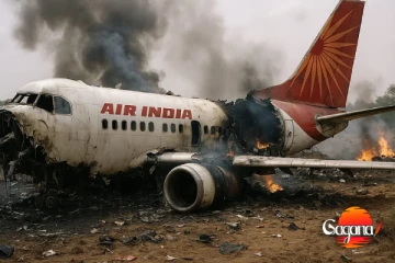 බිහිසුණු ගුවන් අනතුරෙනුත් ෆිල්ම් එකක් [VIDEO]