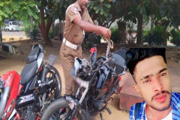 எருமையுடன் மோதியது மோட்டார் சைக்கிள் : இளம் குடும்பஸ்தருக்கு நேர்ந்த துயரம்