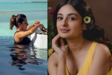 22 வயது கமல் பட நடிகை வெளியிட்ட டூபீஸ் போட்டோஸ்..