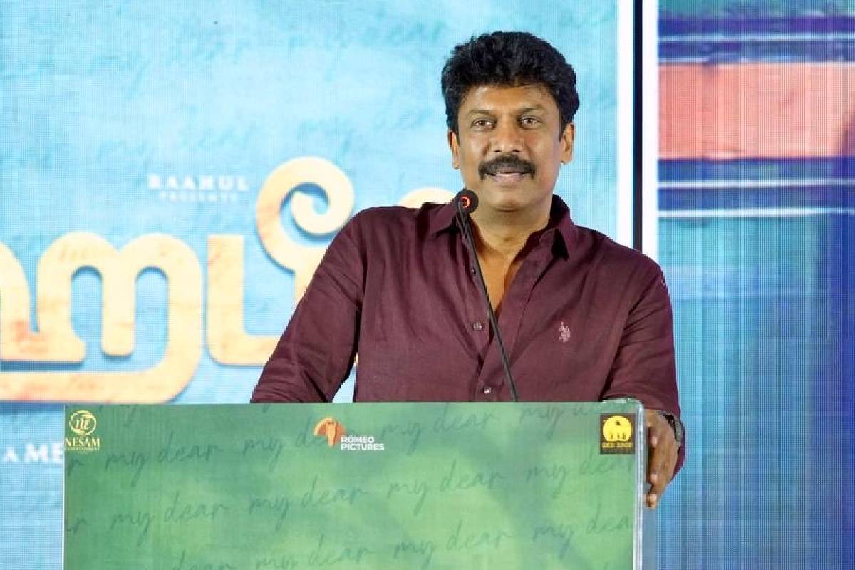 விஜய் பதவியேற்பு விழாவில் 3 பேர் மிஸ்ஸிங்!! முதலமைச்சர் குறித்து சமுத்திரகனி ஆதங்கமான பேச்சு... | Samuthirakani 3 Missing People About Cm Vijay விஜய் பதவியேற்பு விழாவில் 3 பேர் மிஸ்ஸிங்!! முதலமைச்சர் குறித்து சமுத்திரகனி ஆதங்கமான பேச்சு... | Samuthirakani 3 Missing People About Cm Vijay
