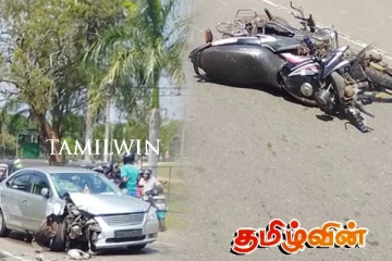 வெளிநாட்டு தம்பதி பயணித்த வாகனத்தில் மோதுண்ட இளைஞன் பலி