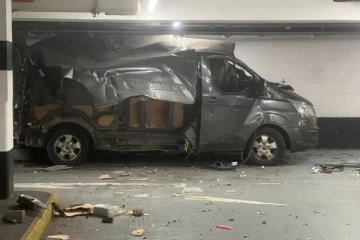 லண்டனில் நிலத்தடி கார் பார்க்கிங்கில் வெடிவிபத்து