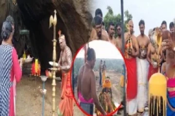 எவ்வித தடையுமின்றி வெடுக்குநாறி மலையில் இடம்பெற்ற மகா சிவராத்திரி வழிபாடுகள்