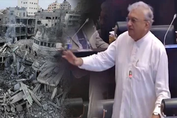 இஸ்ரேலுக்கு சார்பாக இலங்கை அரசு அறிக்கை: எதிரணி காட்டம்