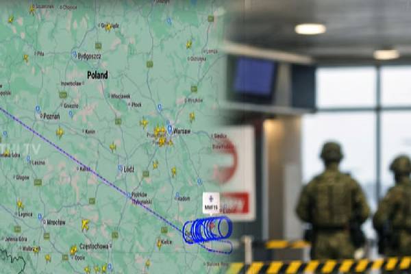 ரஷ்ய தாக்குதல் பதற்றம் ; மூடப்பட்ட போலந்து விமான நிலையங்கள் | Russian Attack Tensions Polish Airports Closed ரஷ்ய தாக்குதல் பதற்றம் ; மூடப்பட்ட போலந்து விமான நிலையங்கள் | Russian Attack Tensions Polish Airports Closed