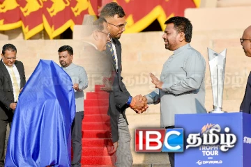 அநுர தலைமையில் ICC ரி20 உலகக்கிண்ணக் கோப்பை காட்சி சுற்றுப்பயணம் ஆரம்பம்