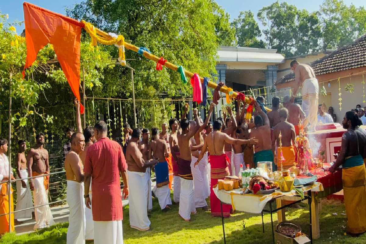 கதிர்காமம் ஸ்ரீ தெய்வானை அம்மன் ஆலயத்தின் கொடியேற்றம்! | Flag Hoisting Ceremony At The Kathirgamam Temple கதிர்காமம் ஸ்ரீ தெய்வானை அம்மன் ஆலயத்தின் கொடியேற்றம்! | Flag Hoisting Ceremony At The Kathirgamam Temple