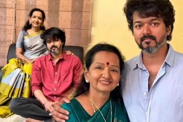 தந்தை இல்லாமல் தாய்க்கு மட்டும் வாழ்த்து சொன்ன விஜய்: வைரல் போட்டோவிற்குப் பின்னால் இருக்கும் விசேஷம்!