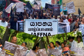 தமிழினப்படுகொலைக்கு நீதி கோரி யாழில் மாபெரும் பேரணி!