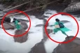 Viral Video: பெருக்கெடுத்து ஓடும் வெள்ளத்திற்கு மத்தியில் பெண் செய்த காரியம்! சம்பவத்தின் பின்னணி என்ன?