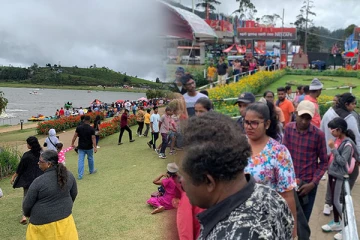 நுவரெலியாவை நோக்கி படையெடுக்கும் சுற்றுலா பயணிகள்