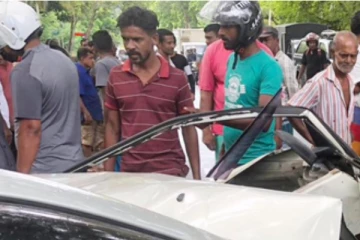 இன்று இடம் பெற்ற கோர விபத்தில் எட்டு பேர் காயம்