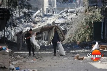 ඊශ්‍රායලය විසින් දකුණු ගාසා තීරයට ප්‍රහාරයක්