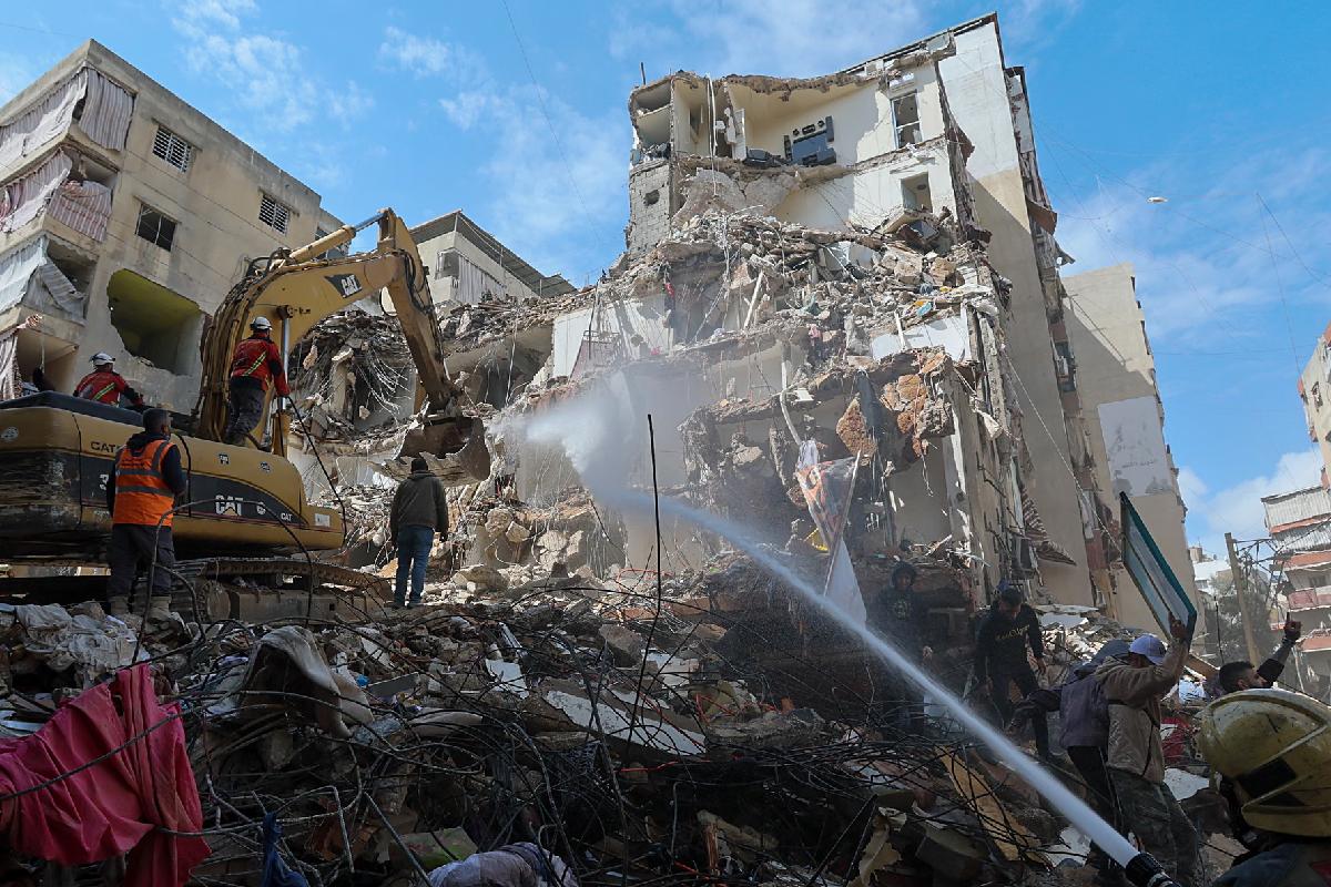 லெபனானில் தொடரும் இஸ்ரேலிய வான்வழித் தாக்குதல்கள் | Israeli Airstrikes Continue In Lebanon