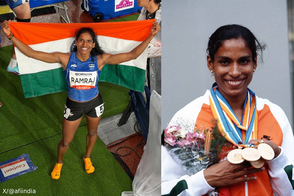 Vithya ramraj/PT Usha Vithya ramraj/PT Usha