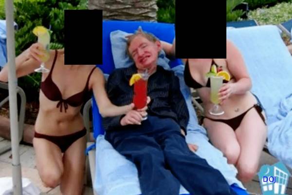 ஸ்டீபன் ஹாக்கிங் உடன் காணப்பட்ட இளம் பெண்கள்... நோபல் பரிசு பெற்ற விஞ்ஞானி விளக்கம் | Hawking Event Epstein Victims Joined