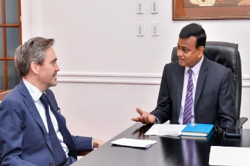 ஜனாதிபதி பணிக்குழாம் பிரதானிக்கும், ஜ.நா பிரதிநிதிக்கும் இடையே சந்திப்பு