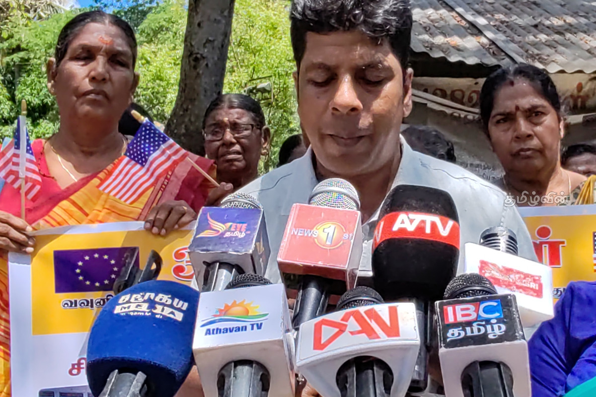 வவுனியாவில் பௌத்தமயமாக்கலை கண்டித்து கவனயீர்ப்பு போராட்டம்! | Protest Against Buddhistization In Vavuniya