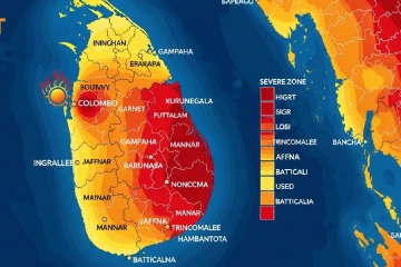 හෙට දිනට වලංගු අවවාදාත්මක නිවේදනයක් - සියලු දෙනාට විමසිලිමත්වන්නැයි දැනුම්දෙයි
