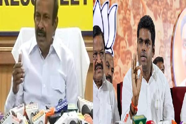 ‘’ இப்படியே பேசினால் அண்ணாமலை மீது வழக்கு தொடரப்படும்" : அமைச்சர் முத்துசாமி எச்சரிக்கை | Annamalai Makes False Minister Muthusamy Warns ‘’ இப்படியே பேசினால் அண்ணாமலை மீது வழக்கு தொடரப்படும்" : அமைச்சர் முத்துசாமி எச்சரிக்கை | Annamalai Makes False Minister Muthusamy Warns