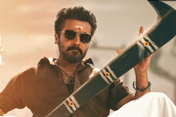 கருப்பு படத்தின் முதல் சிங்கிள்.. வெறித்தனமான மாஸ் பாடல்.. இதோ பாருங்க | Karuppu Movie God Mode Lyric Video