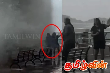 வெளிநாடொன்றில் ஆபத்தான புயலுடன் அதிர்ச்சி கொடுத்த இலங்கை, இந்திய பெண்கள்