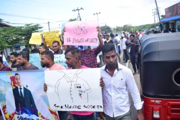 பொறுமை விழும் போது சீறும் சிறுத்தையாவோம்- ஓட்டமாவடியில் மக்கள் புரட்சி!