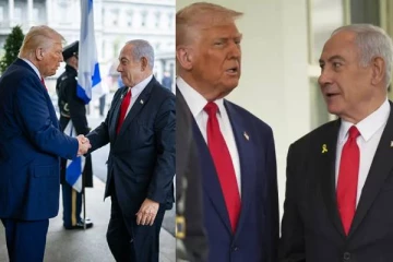 ட்ரம்ப், நெதன்யாகு நேரில் சந்திப்பு! வர்த்தகப் பற்றாக்குறையை நீக்குவோம் என சூளுரை