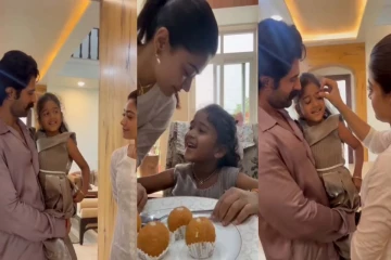 திருமணத்தை குறித்து குட்டி குழந்தை கேட்ட ஒற்றை கேள்வி! ராஷ்மிகா, விஜய் தேவரகொண்டா நெகிழ்ச்சி செயல்