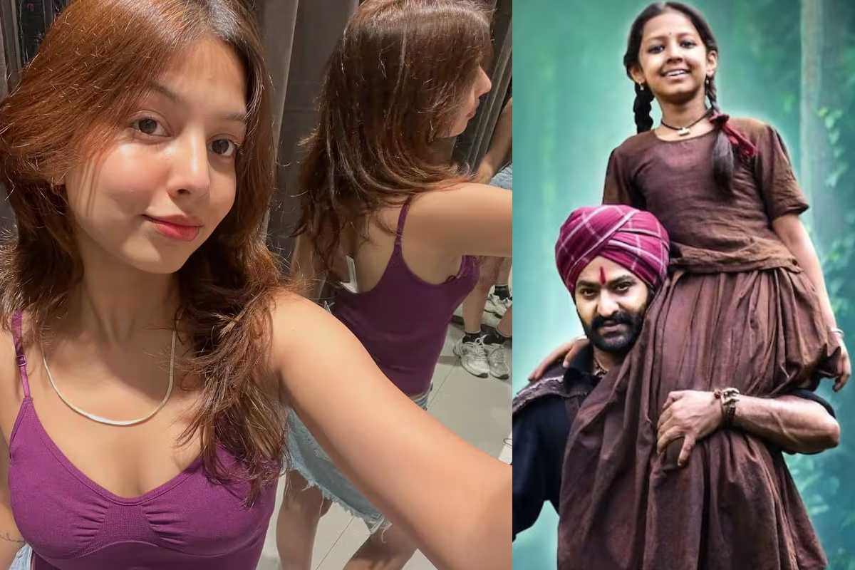 RRR பட சிறுமி மல்லியா இது!! மாடர்ன் லுக்கில் இப்படி அசத்துறாங்க.. | Rrr Malli Actress Twinkle Sharma Recent Photos
