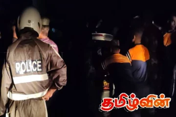 வவுனியாவில் வெள்ளத்தில் அடித்துச் செல்லப்பட்ட கார்: இருவர் மரணம்
