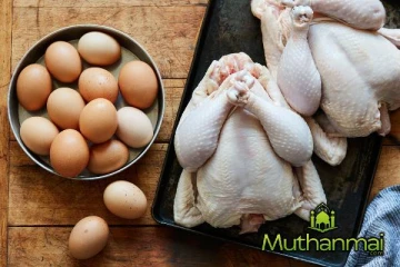 மீண்டும் முட்டை மற்றும் கோழி விலையில் மாற்றம்