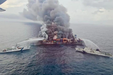 கேரள கடற்பகுதியில் சரக்குக் கப்பலில் தீ விபத்து: மீட்பு நடவடிக்கைக்கு சீனா நன்றி!