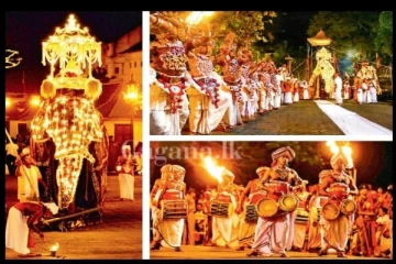 දෙස් විදෙස් සැම නෙත් සිත් පහන් කරන මහනුවර ඇසළ පෙරහැර මංගල්‍යය අදින් ඇරඹේ..