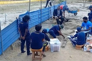 யாழ். செம்மணி சித்துபாத்தி மனிதப் புதைகுழியில் இதுவரை 101 மனித எலும்புக்கூடுகள் மீட்பு