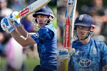 சிக்ஸர்மழை பொழிந்த கேப்டன்! ஒன்பது வீரர்கள் ஒற்றை இலக்கத்தில் அவுட்..தனியாளாய் 135 ஓட்டங்கள் விளாசல்