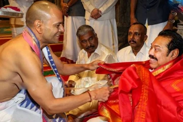மக்களுக்கு தீபாவளி வாழ்த்துக்களை தெரிவித்த மஹிந்த!