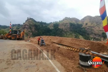 ජීවිත 15 ක් නැති කළ ඇල්ල වැල්ලවාය බස් අනතුර සිදු වුණ තැනට ආරක්ෂිත බැම්මක්