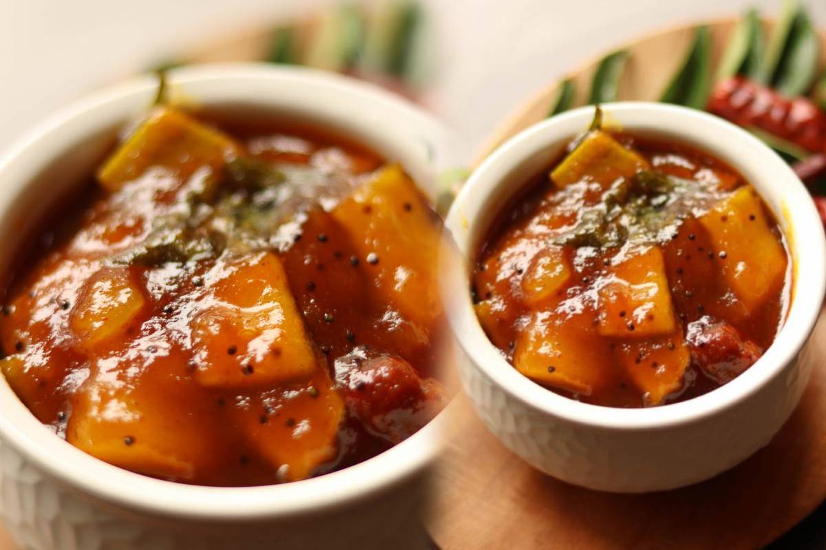 நாவூறும் சுவையில் மாங்காய் பச்சடி.., எப்படி செய்வது? | Mango Pachadi Recipe In Tamil