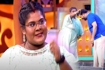 பாண்டியம்மாவாக மாறிய இந்திரஜா- கணவரை வெளுத்து வாங்கும் காட்சி