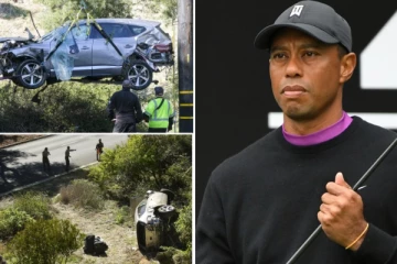 நொறுங்கி கிடந்த காருக்குள் இருந்து வெளியே எடுத்த போது டைகர் உட்ஸ் எப்படி இருந்தார்? சம்பவயிடத்திலிருந்த அதிகாரி கூறிய முக்கிய தகவல்